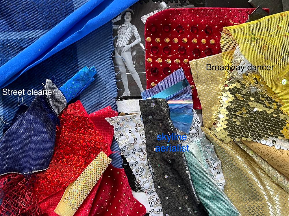 Big Apple Circus: Hometown Playground: costume sketch. Costume sketch by Cynthia Nordstrom