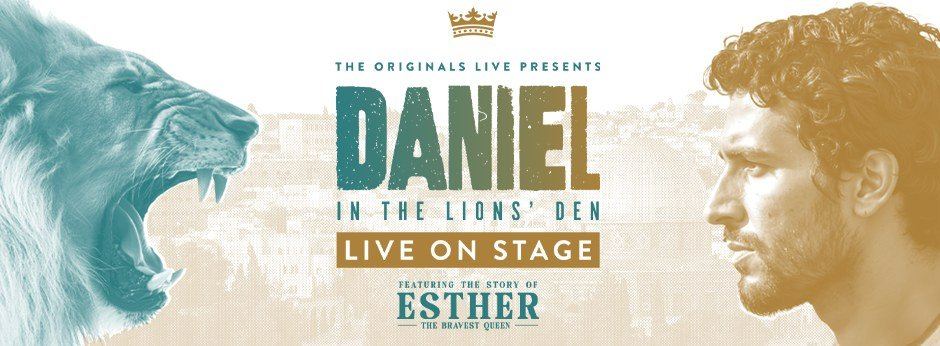 Poster art for Daniel in the Lions’ Den & Esther: The Bravest Queen
