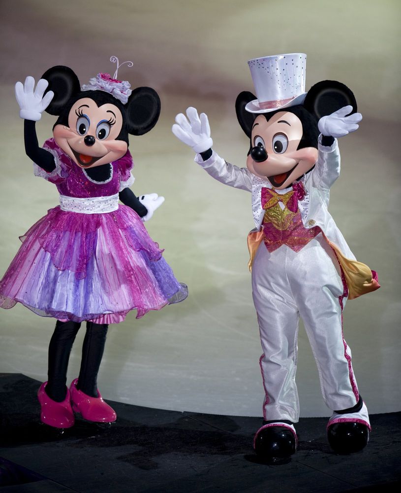 Disney On Ice Worlds of Fantasy: the Disney Fairies. Costume design by Cynthia Nordstrom