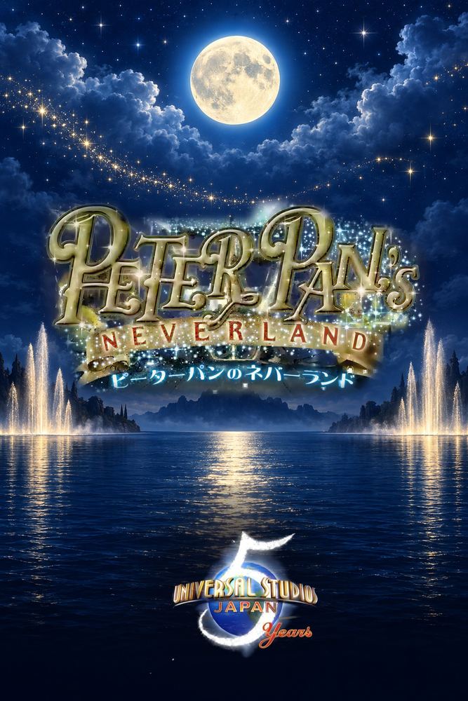 Peter Pan’s Neverland Universal Studios Japan: photo 1. Costume design by Cynthia Nordstrom