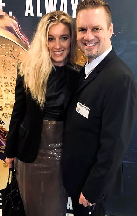 Cynthia Nordstrom with director and choreographer Bart Doerfler