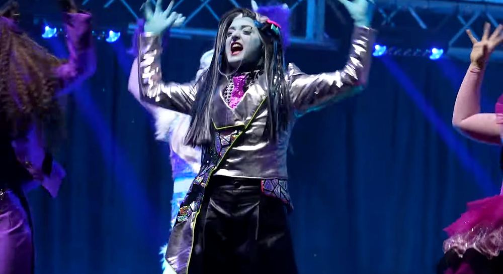 Monster High Live: rehearsal and performance still 4. Costume design by Cynthia Nordstrom