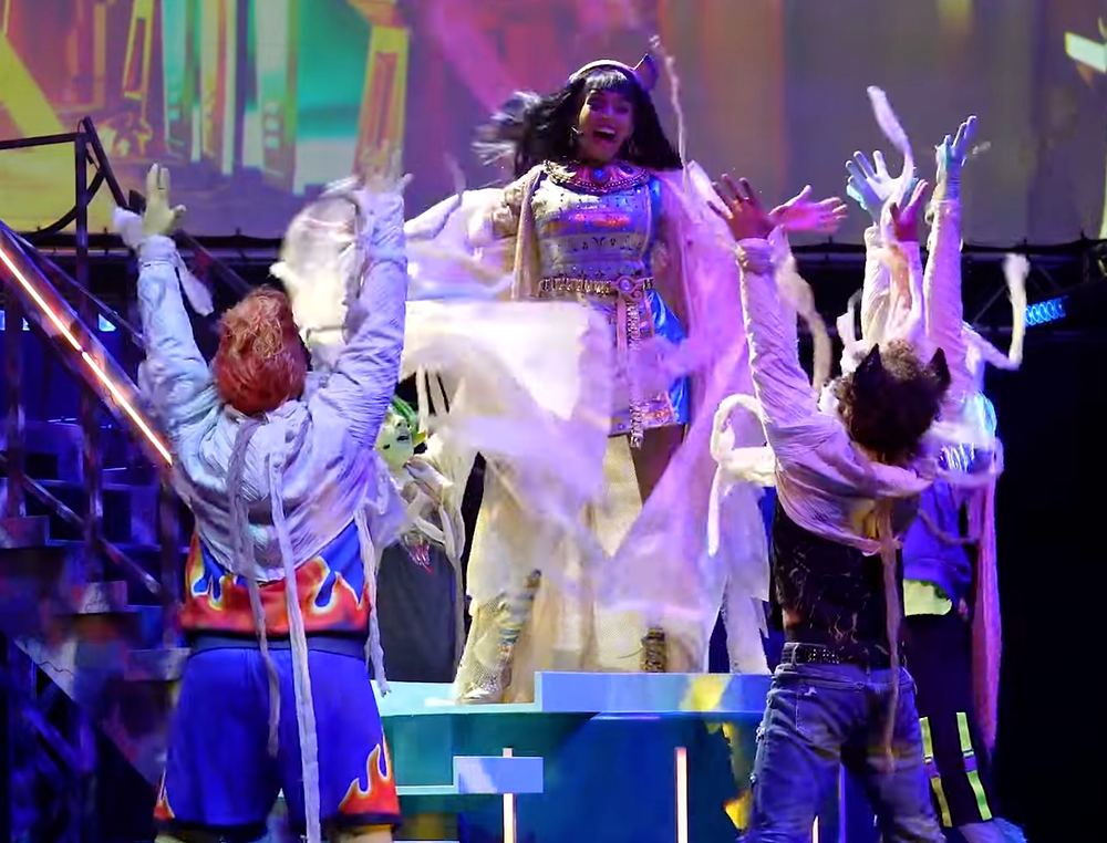 Monster High Live: rehearsal and performance still 5. Costume design by Cynthia Nordstrom