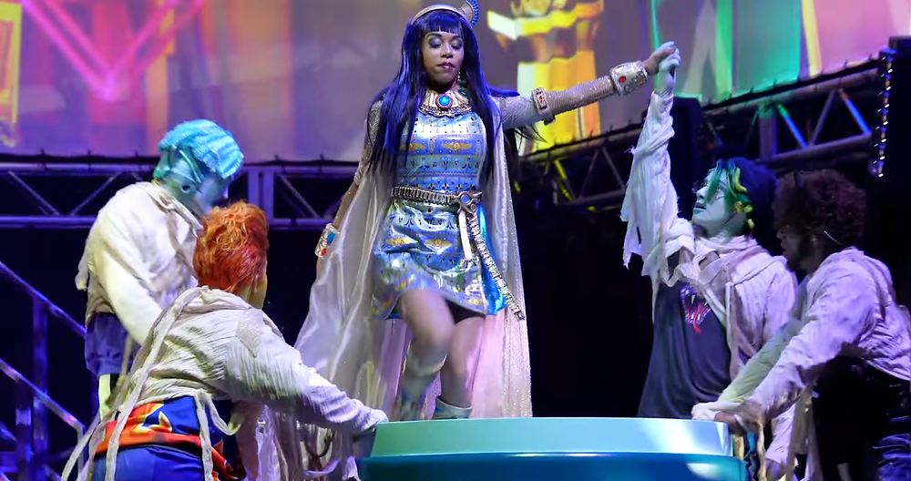 Monster High Live: rehearsal and performance still 11. Costume design by Cynthia Nordstrom