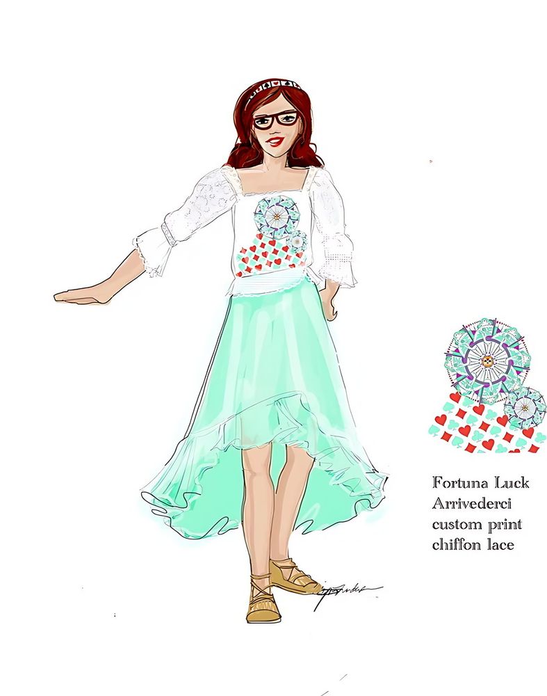 Arrivederci, Princess Cruises: Arrivederci Vocalists. Costume design by Cynthia Nordstrom