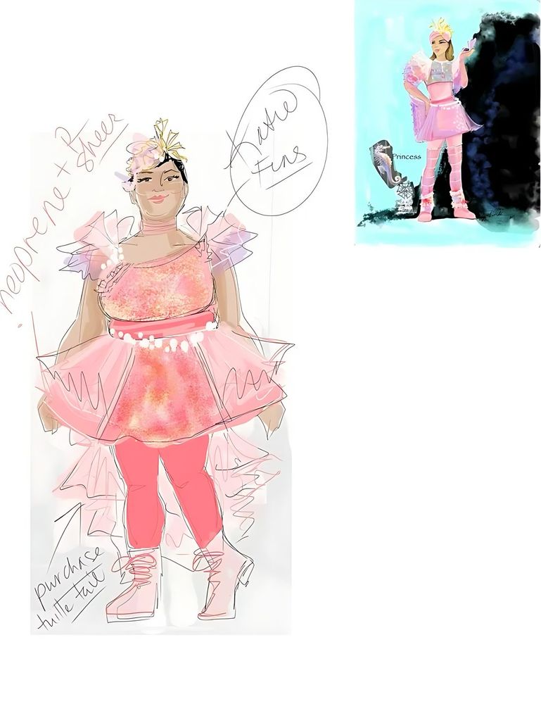 Spells of the Sea at the Kennedy Center. Costume design by Cynthia Nordstrom