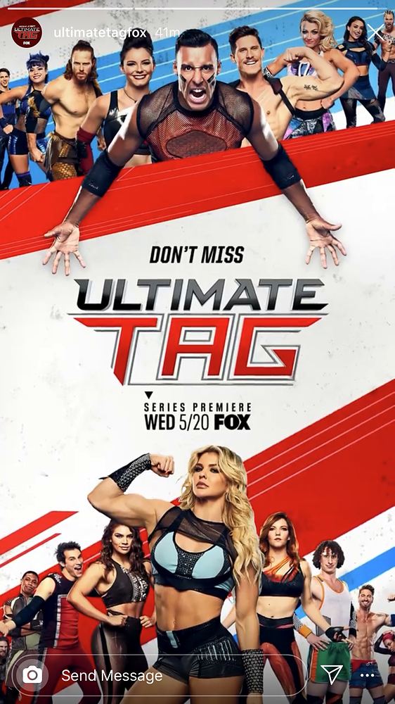 Ultimate Tag FOX premiere ad with taggers in costume
