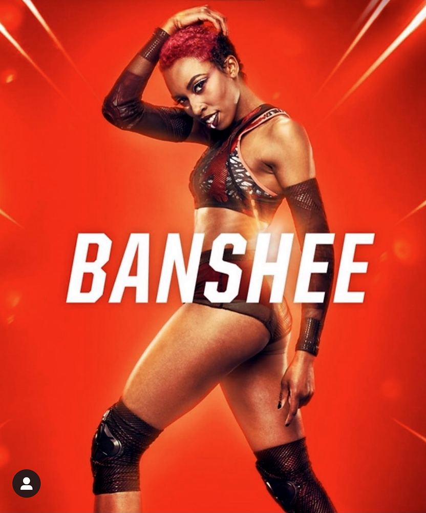 Ultimate Tag FOX promo of Banshee in a red and black tagger costume